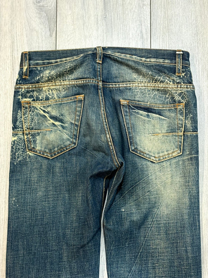 Dior Homme SS07 Spider Web Denim