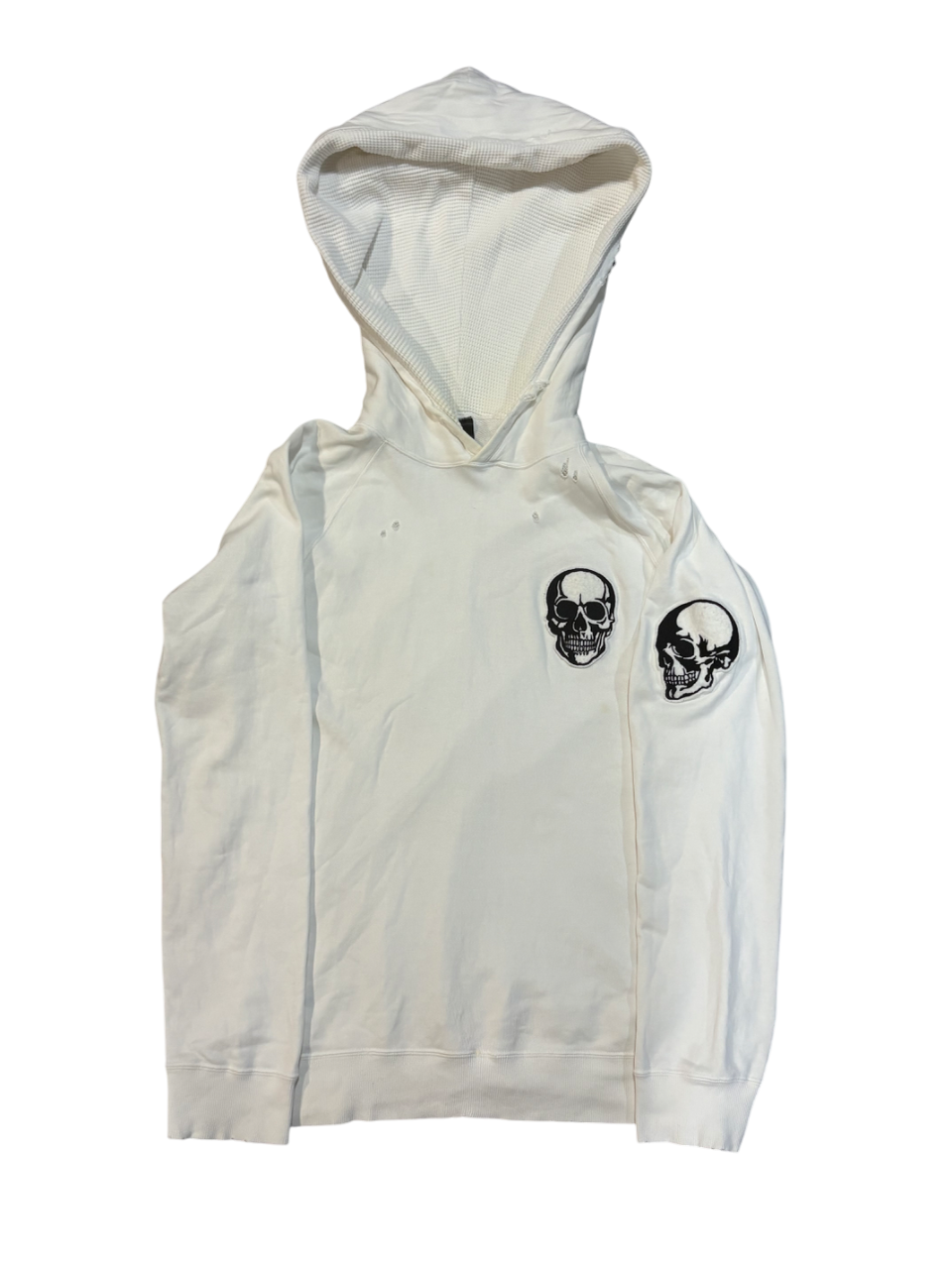 Number (N)ine SS04 White Double Skull Pullover