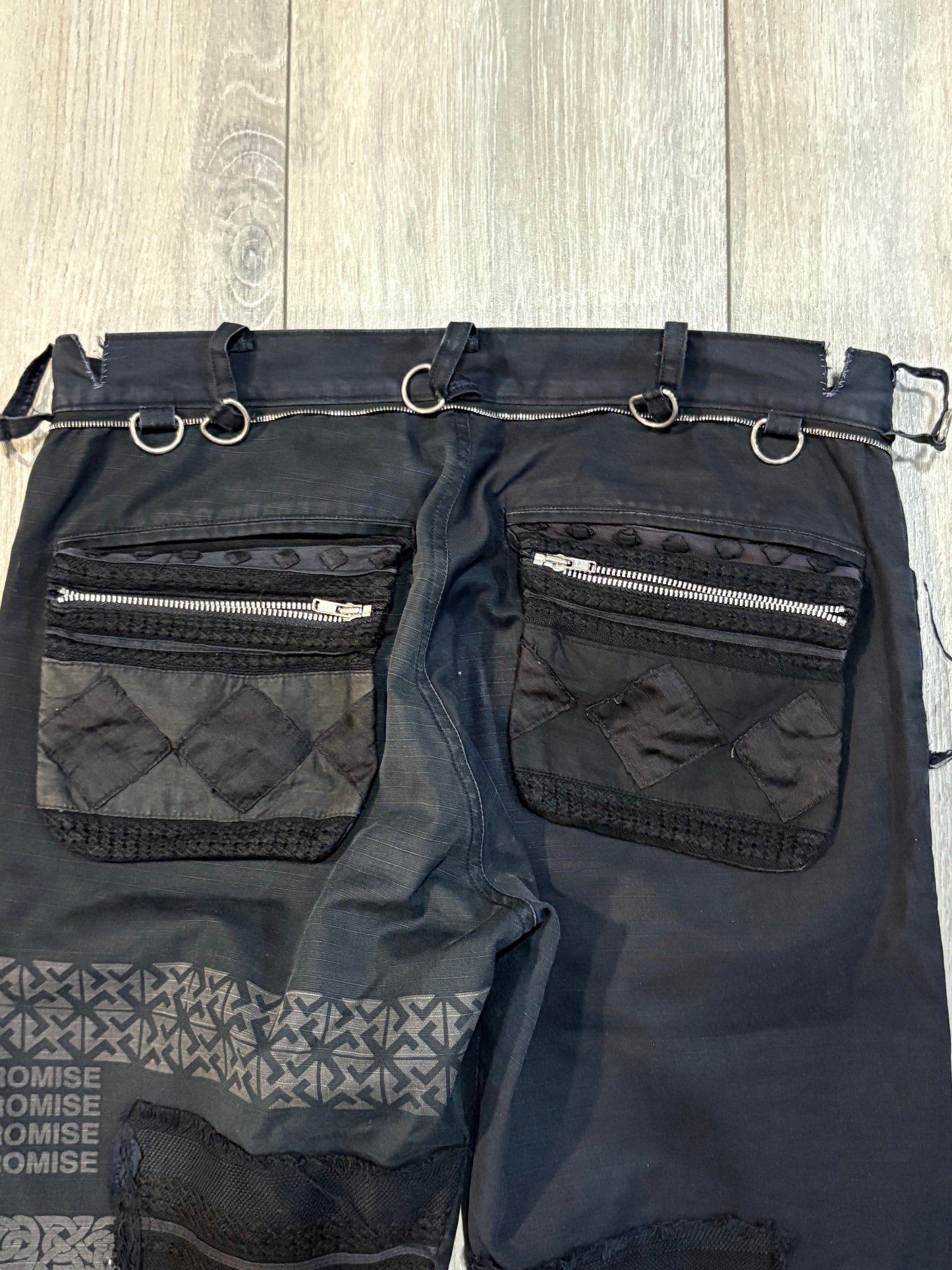 Undercover SS03 Peace Not Compromised Scab Pants