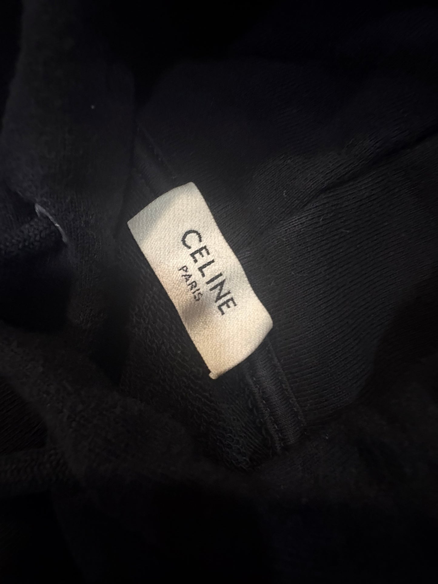 Celine AW21 Teen Knight Poem Hoodie