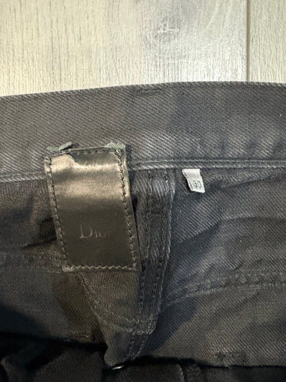 Dior Homme SS07 Gold Dust Claw Mark Denim