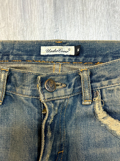 Undercover AW04 Red Yarn Denim