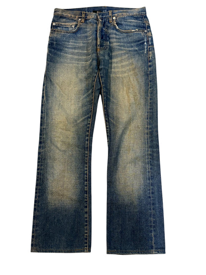 Dior Homme AW05 Rust Zipper Bootcut Denim