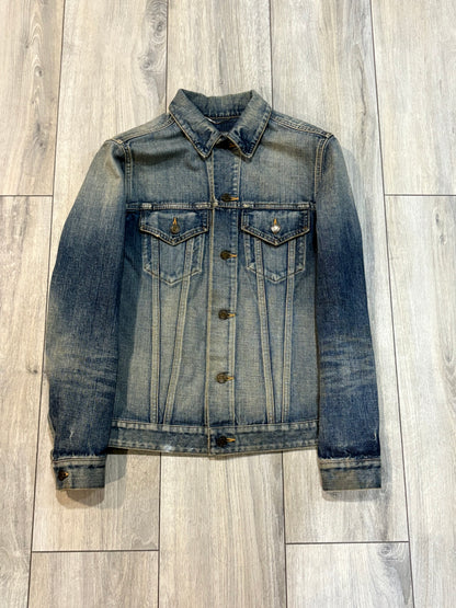 Saint Laurent Paris SS17 Sweet Dreams Denim Jacket