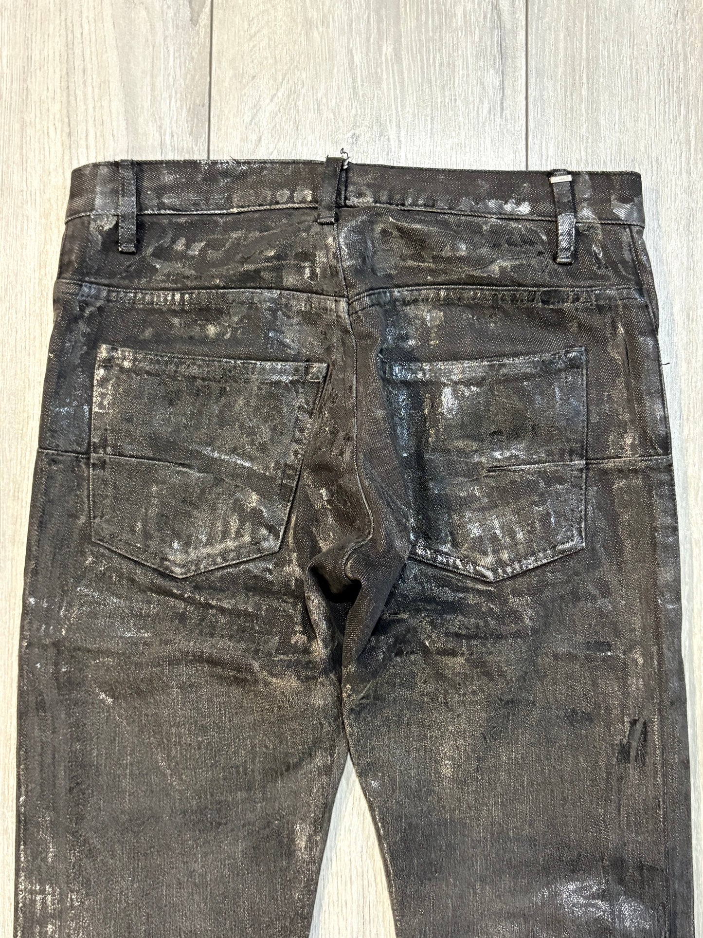Dior Homme AW04 VOTC Black Luster Denim