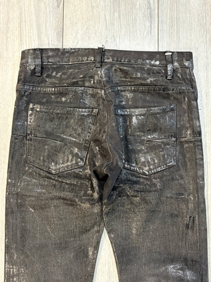 Dior Homme AW04 VOTC Black Luster Denim