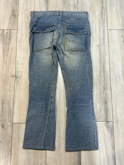 Undercover SS04 Languid Cargo Bootcut Denim