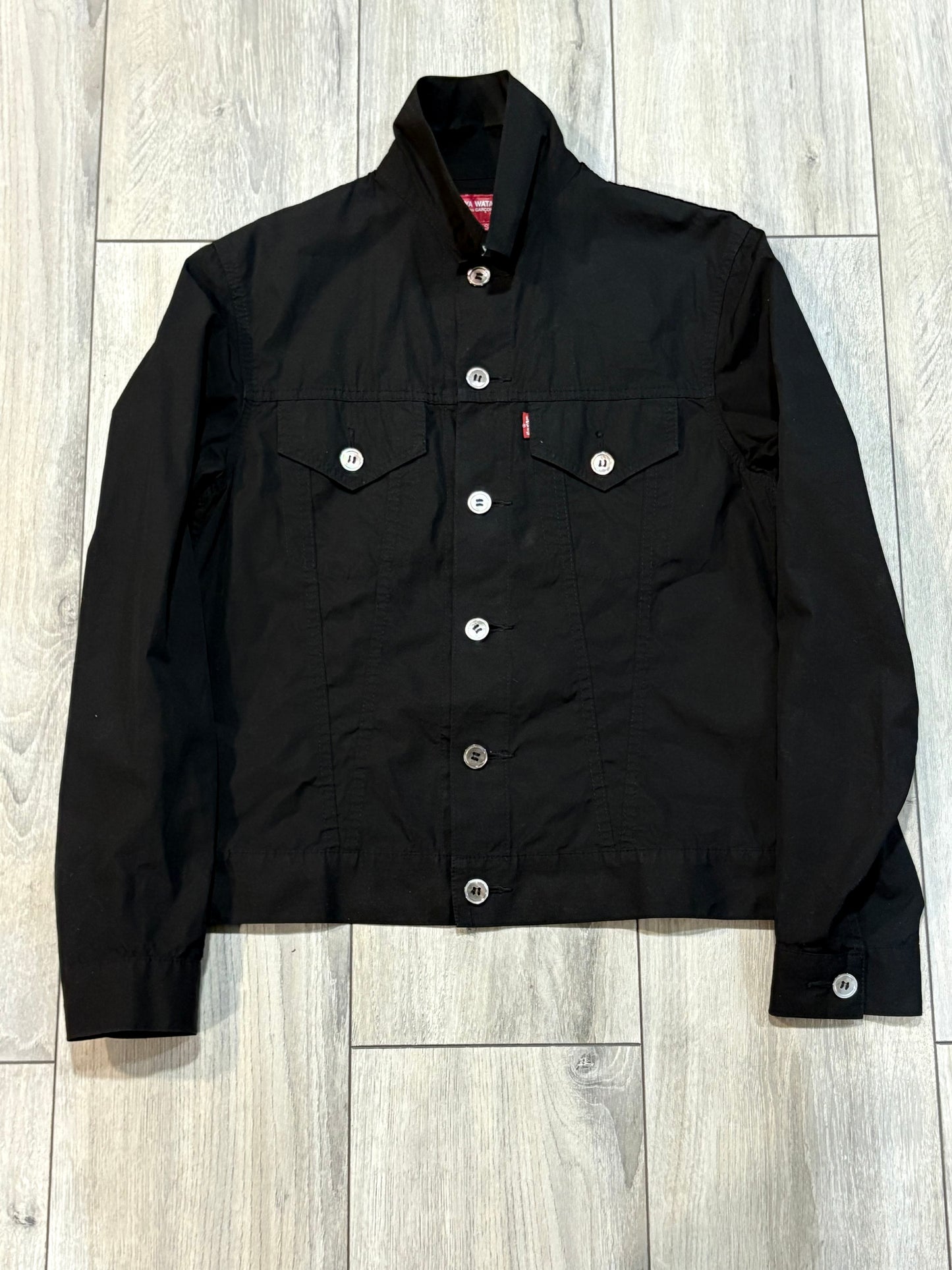 Junya Watanabe CDG SS10 Morality Poem Trucker Jacket