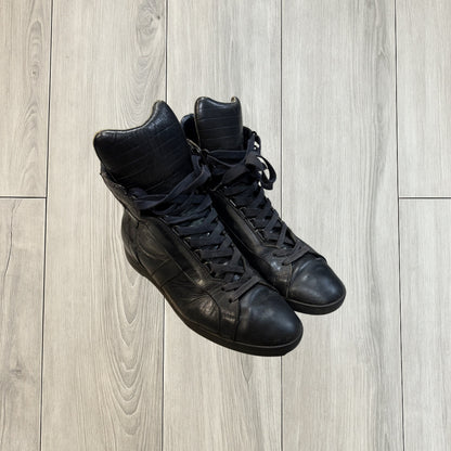 Dior Homme SS04 Black Strip Sneakers