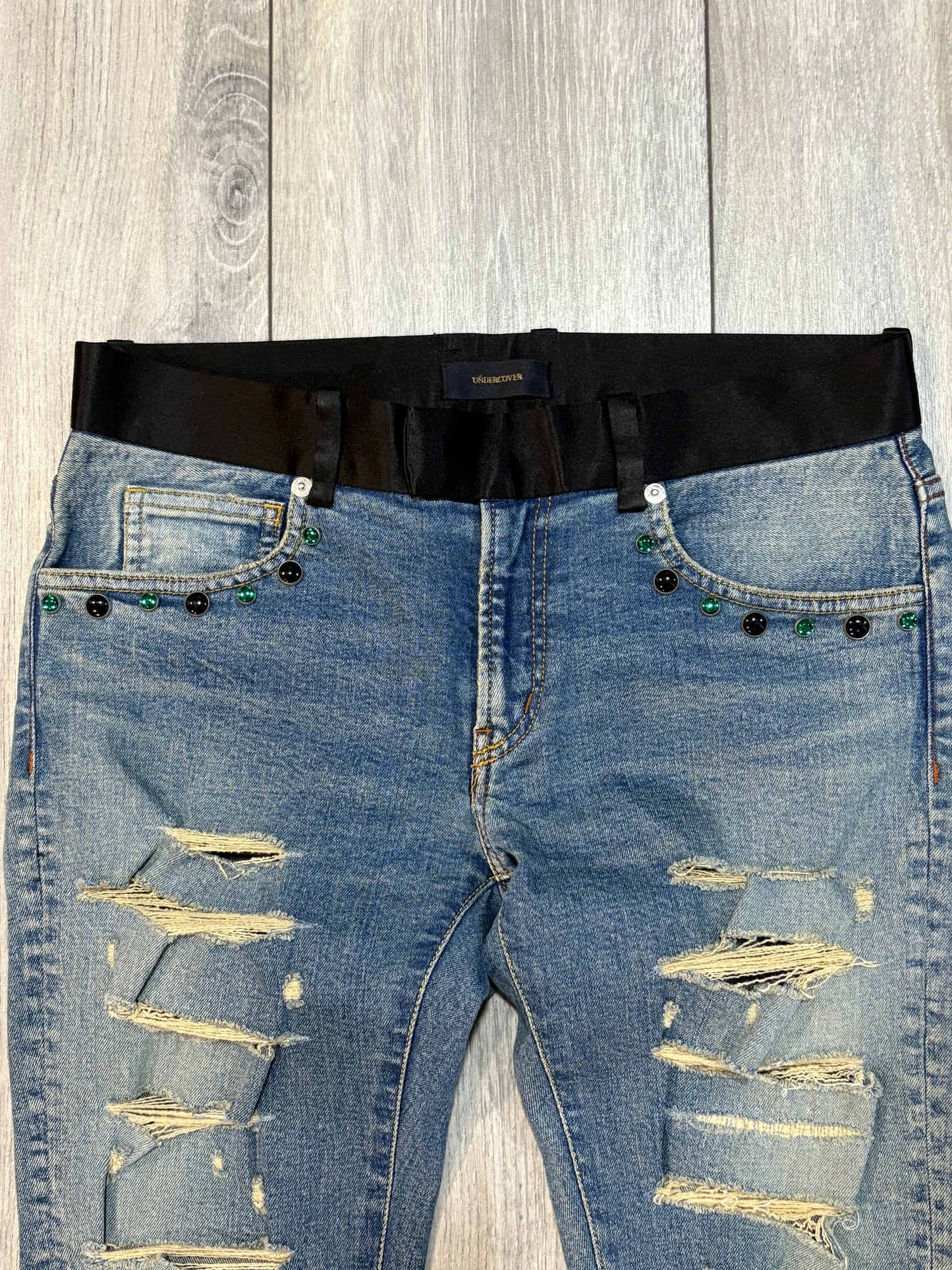 Undercover SS15 Crash Jewel Denim