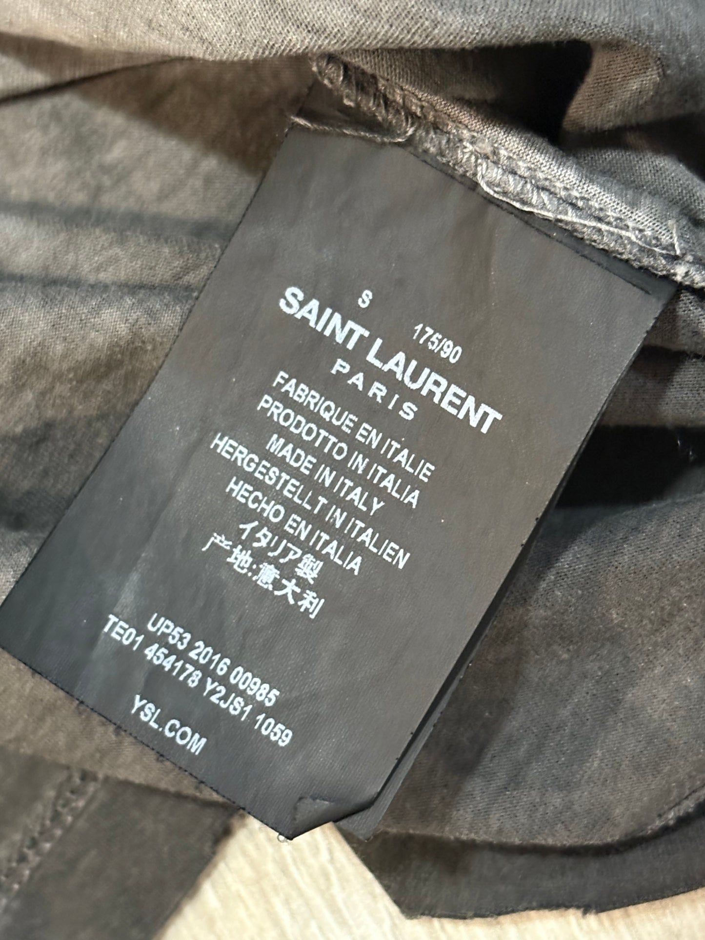 Saint Laurent Paris SS16 Pocket Shirt