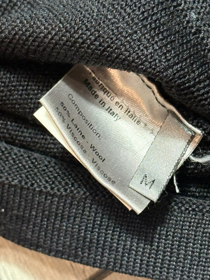 Dior Homme SS04 Strip Mesh Hoodie