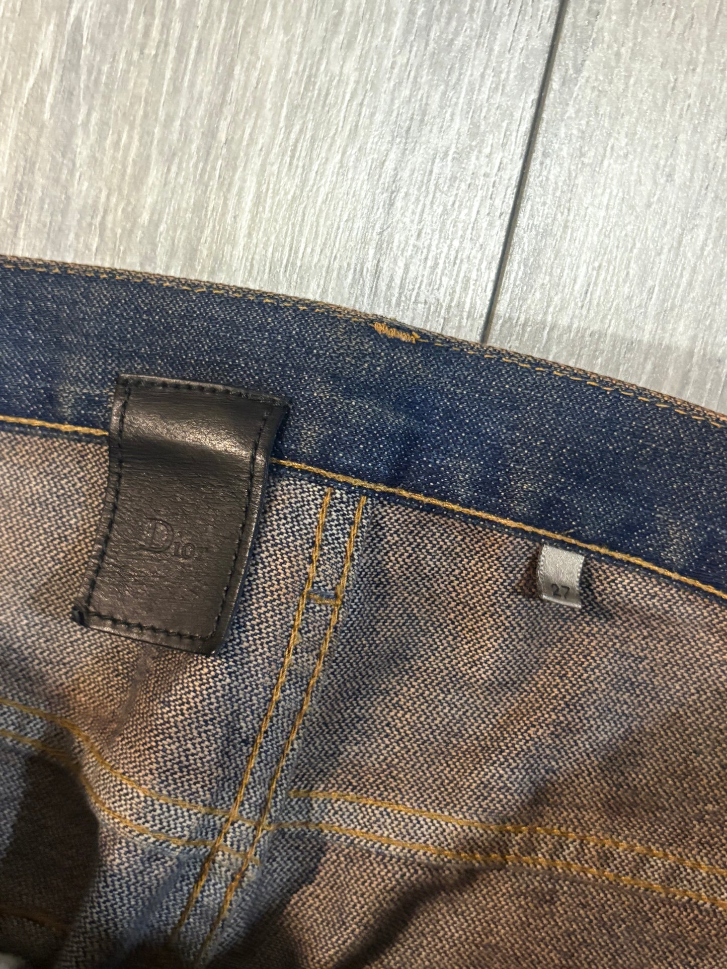 Dior Homme AW05 Rust Bootcut Denim