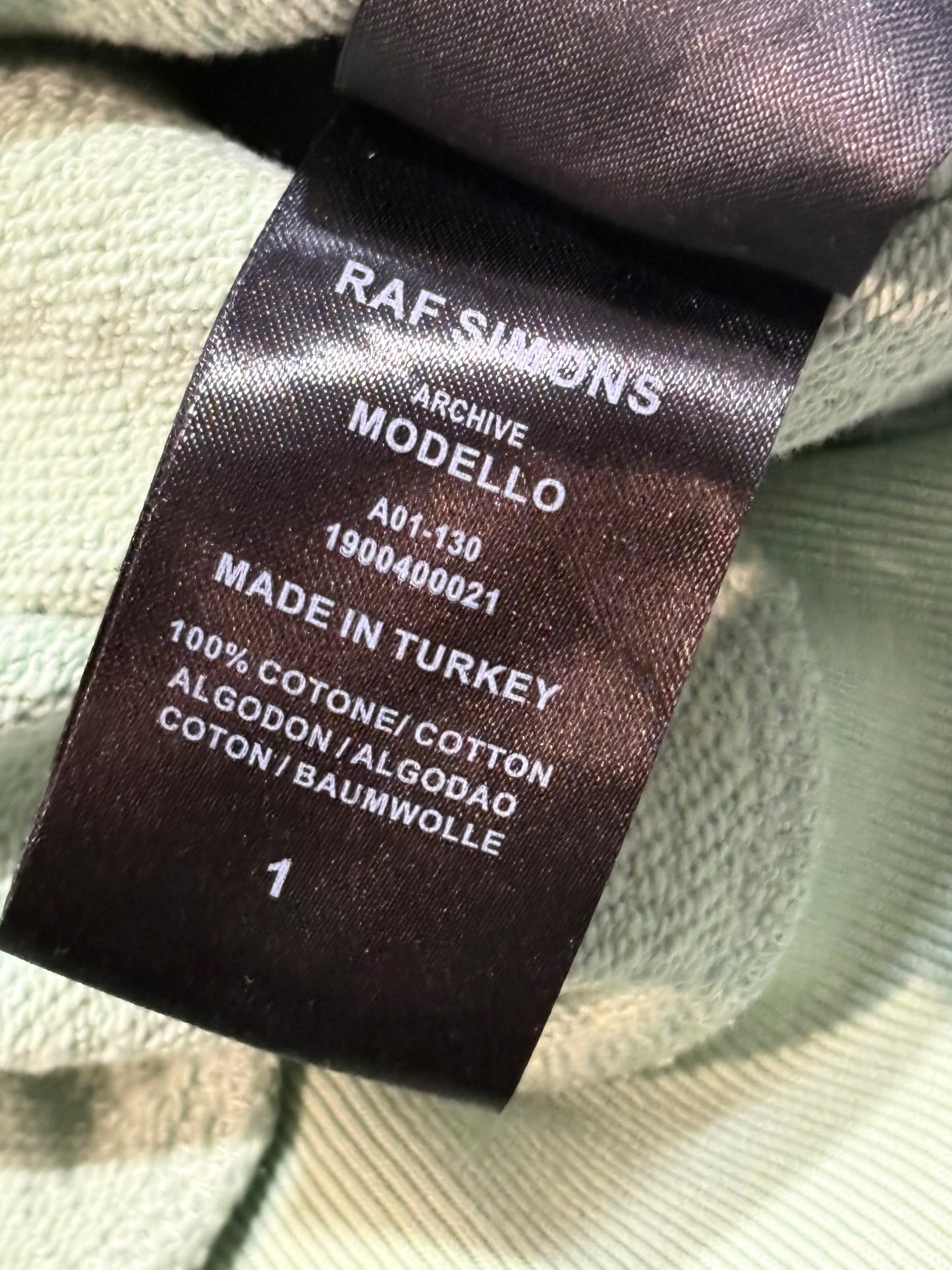 Raf Simons Archive Redux Nebraska Sweater