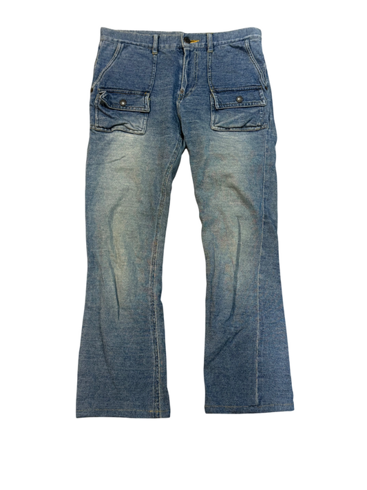 Undercover SS04 Languid Cargo Bootcut Denim