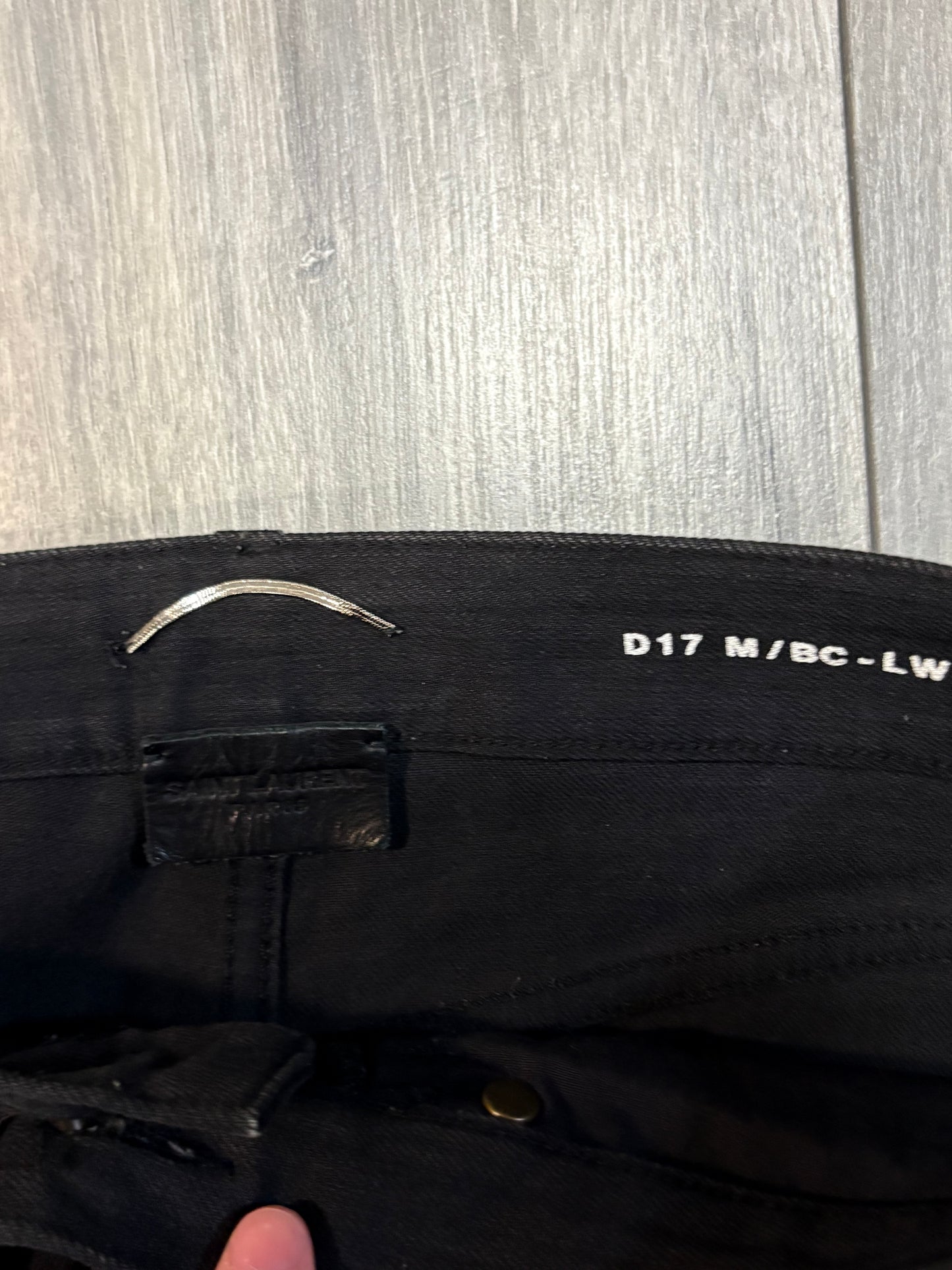 Saint Laurent Paris FW18 D17 Bootcut Denim