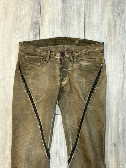 Rick Owen’s FW07 Exploder Dust Spiral Denim