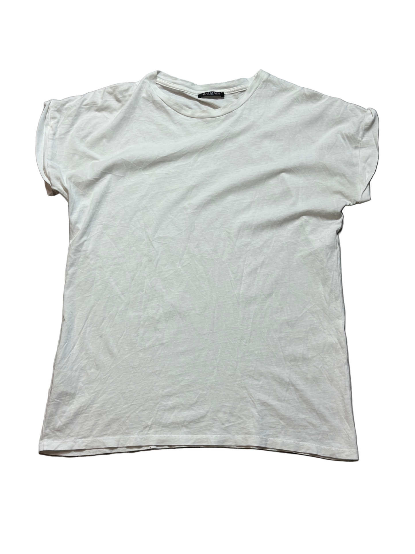 Balmain Decarnin Era White Tee