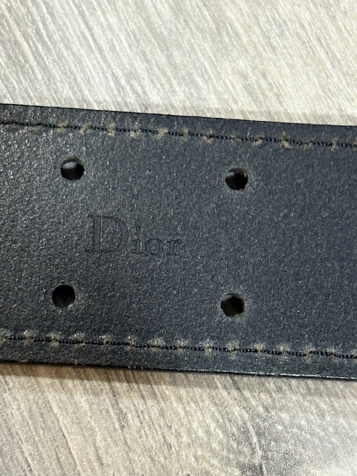 Dior Homme AW07 Navigate Trapezoid Belt