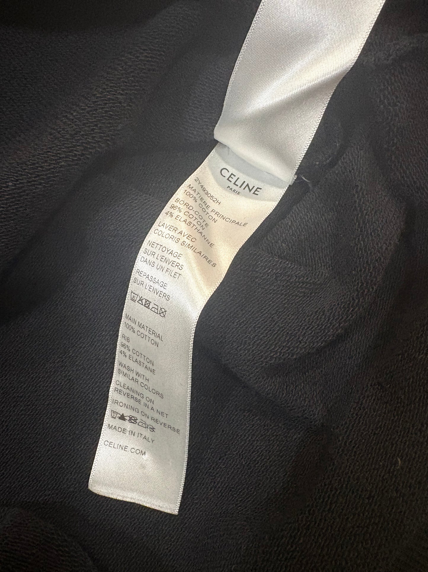 Celine AW21 Teen Knight Poem Hoodie