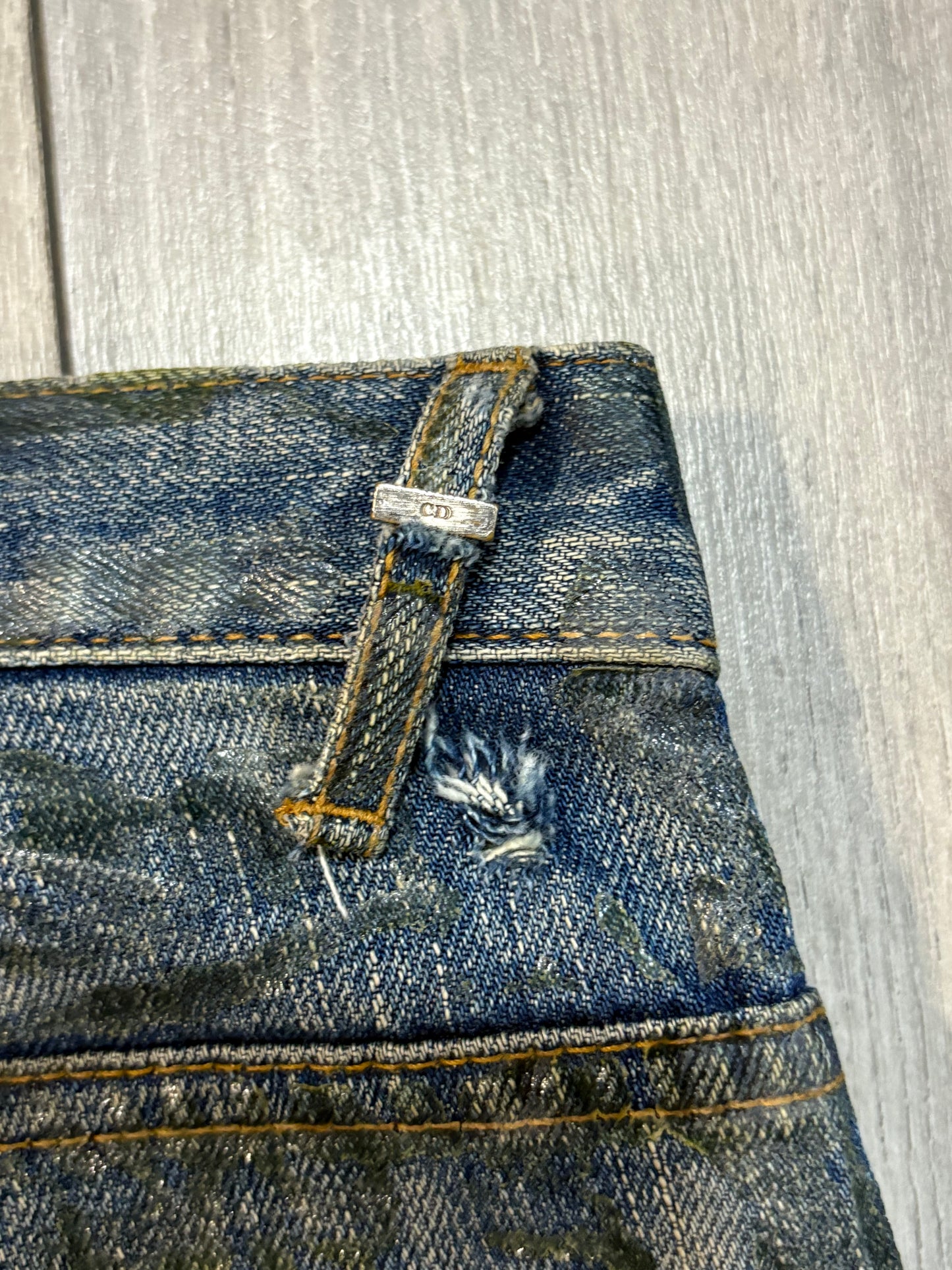 Dior Homme AW03 Blue Luster Denim