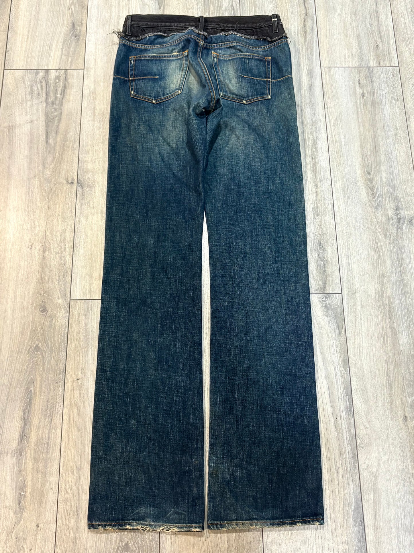 Dior Homme AW06 Cummerbunds Denim