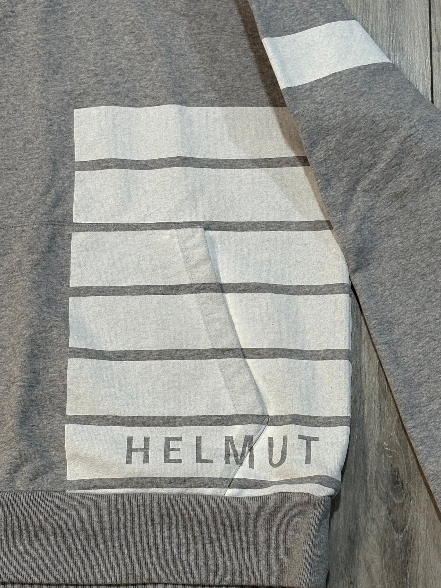 Helmut Lang Striped Hoodie