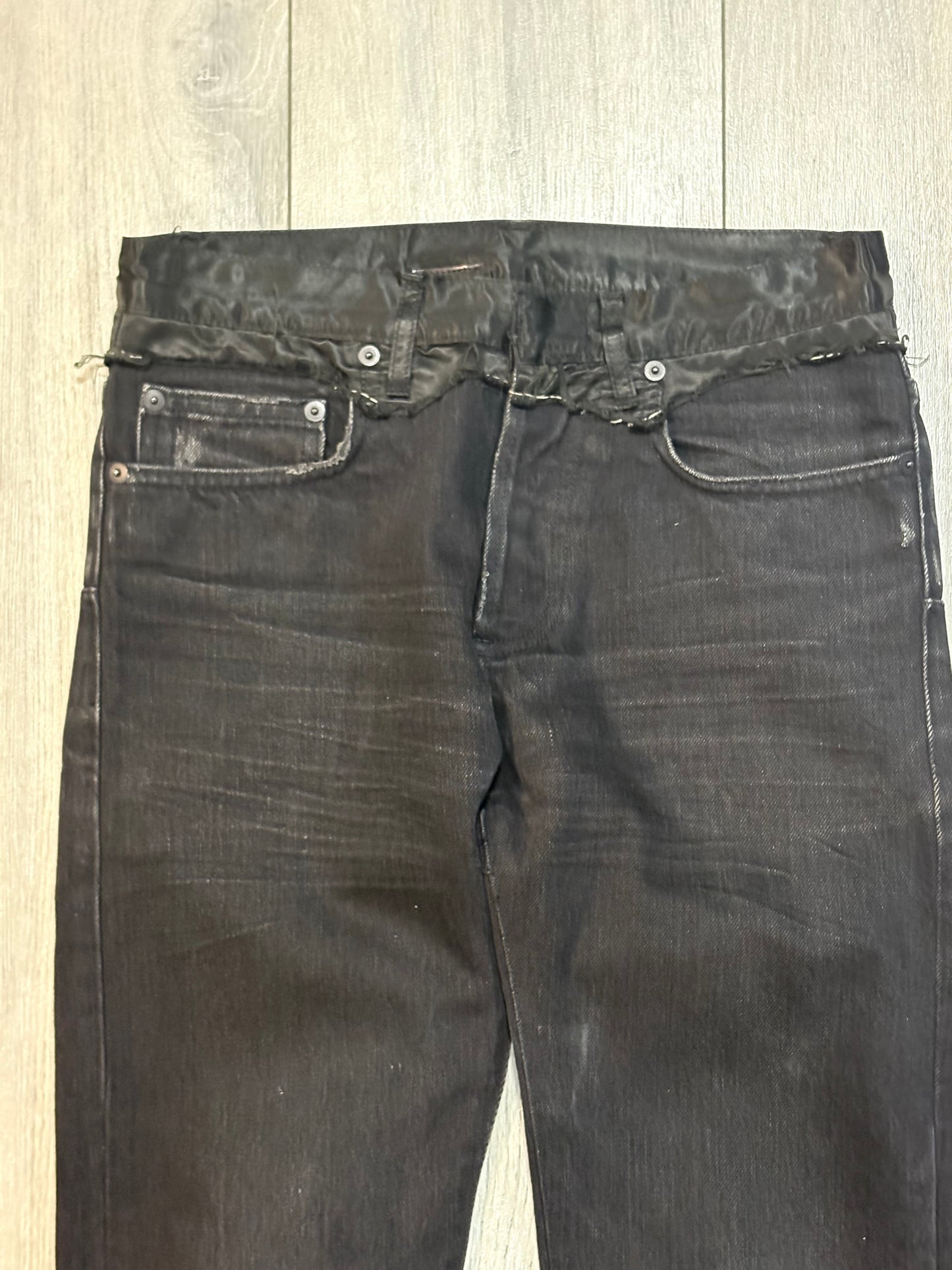 Dior Homme AW06 Satin Cummerbunds