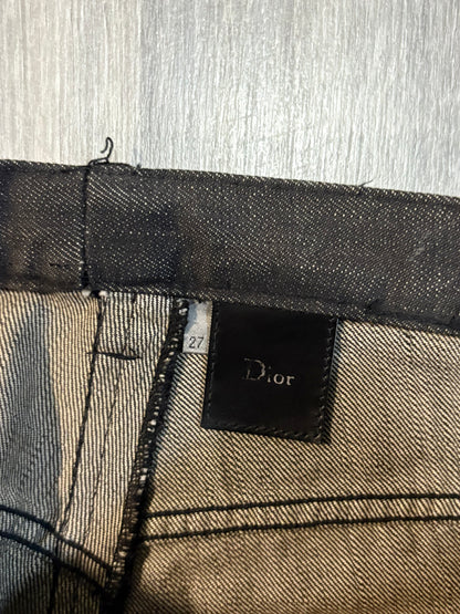 Dior Homme AW04 VOTC Black Luster Denim