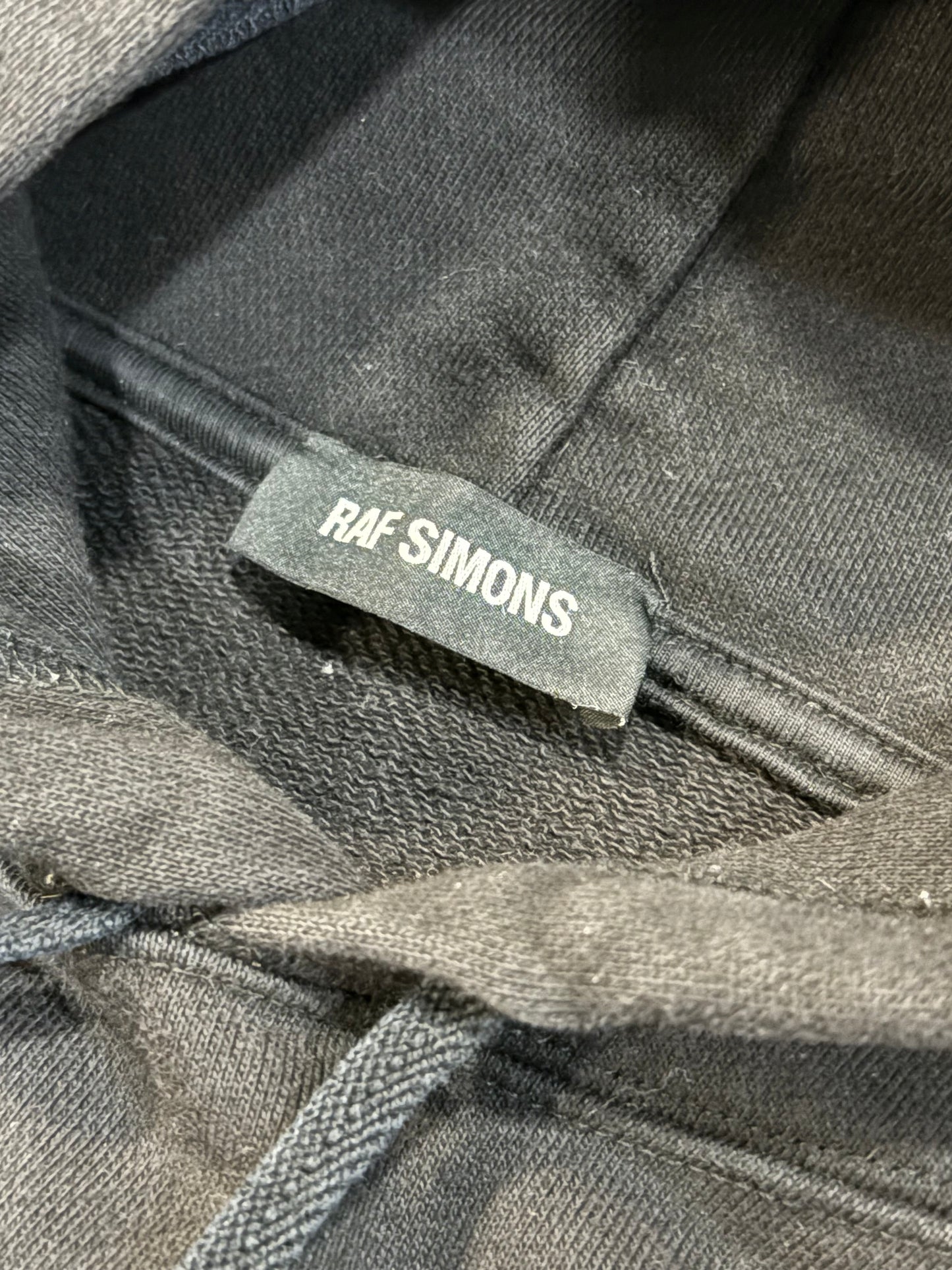 Raf Simons SS18 Poem Patch Hoodie