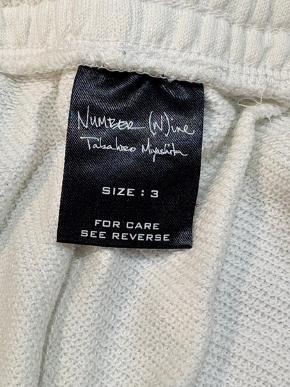 Number (N)ine SS04 White Skull Short