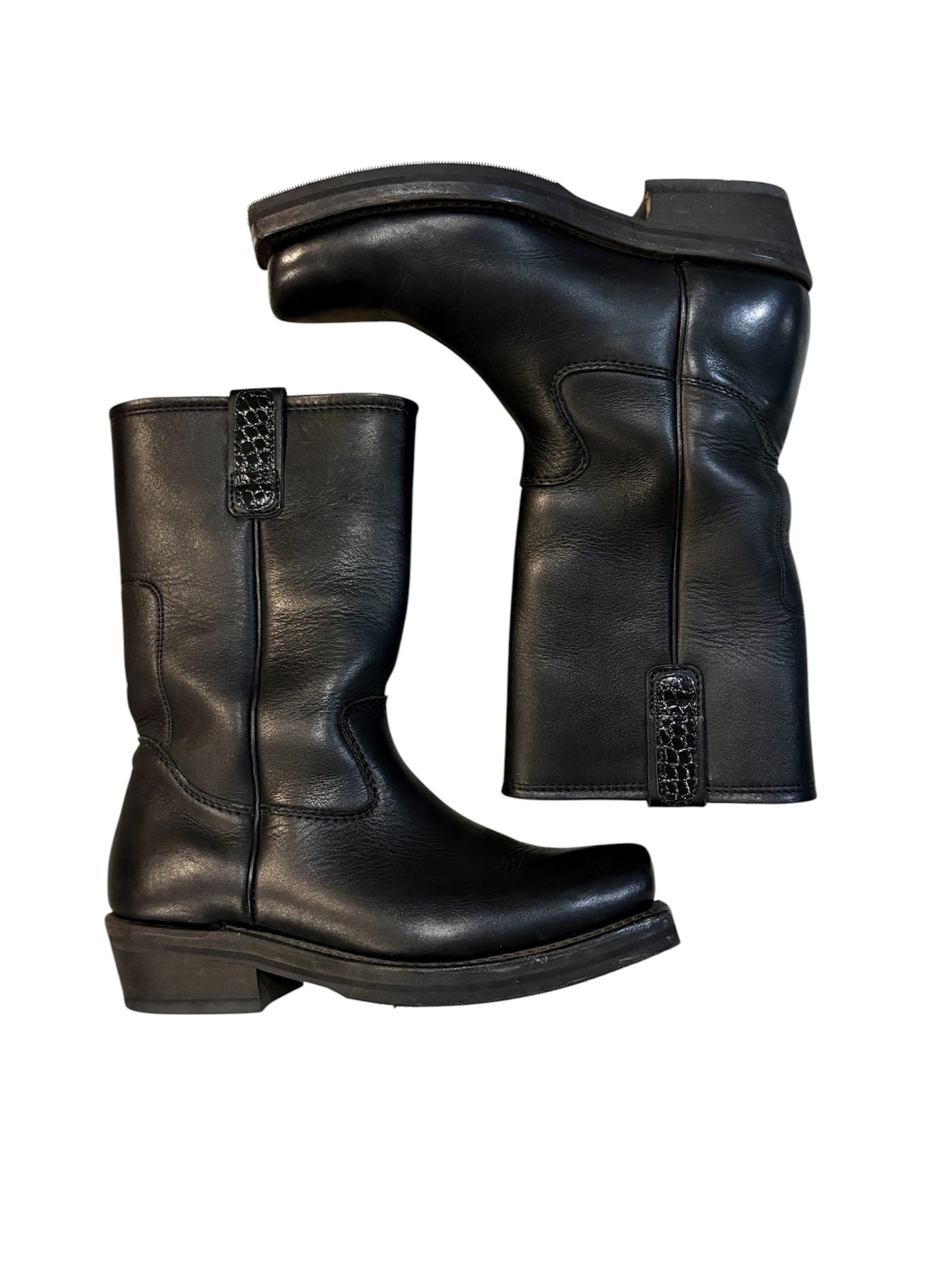 Our Legacy Leather Gardener Boots
