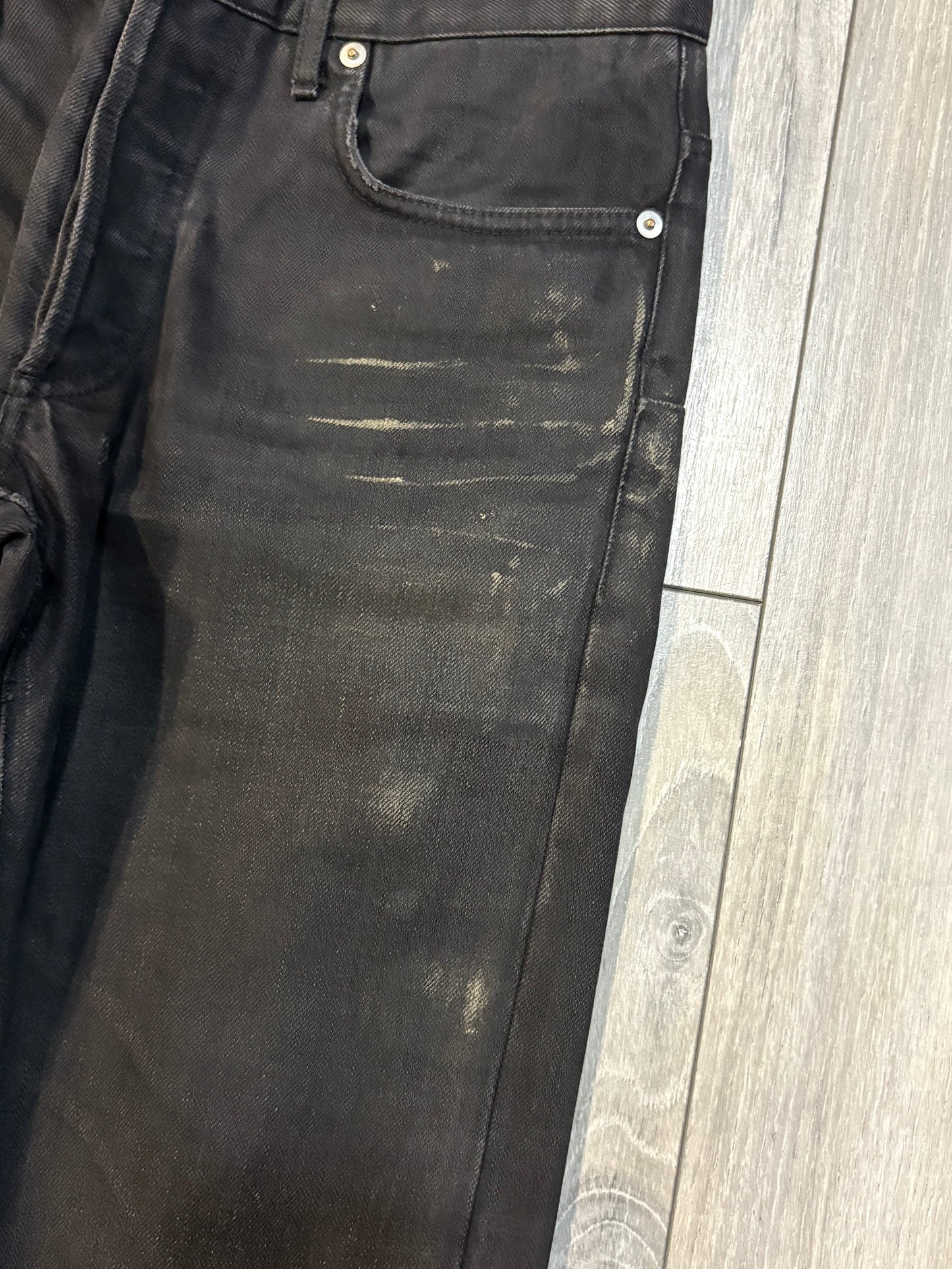 Dior Homme SS07 Gold Dust Claw Mark Denim