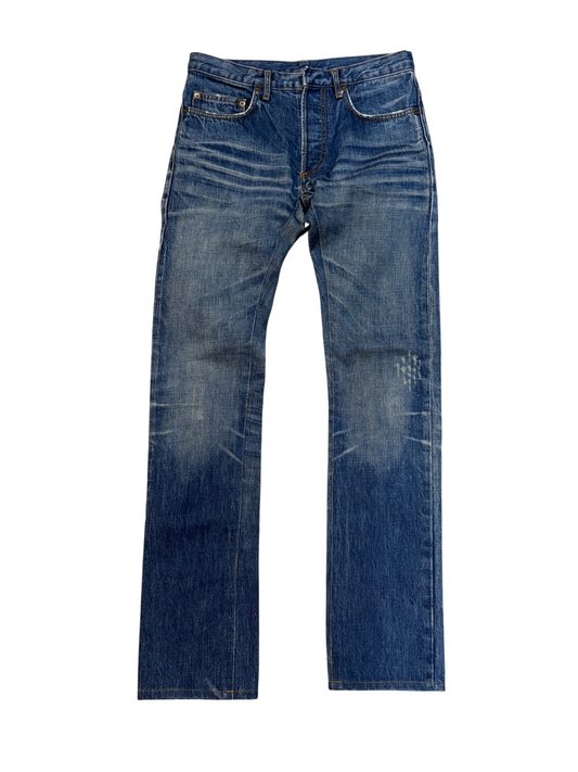 Dior Homme AW05 Rust Clawmark Denim