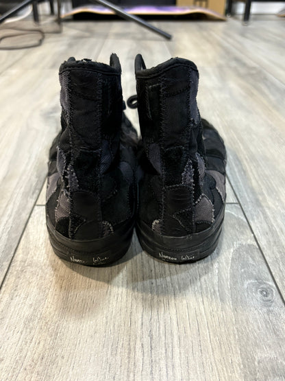 Number (N)ine AW03 Touch Me Im Sick Crying Heart Patchwork Converse