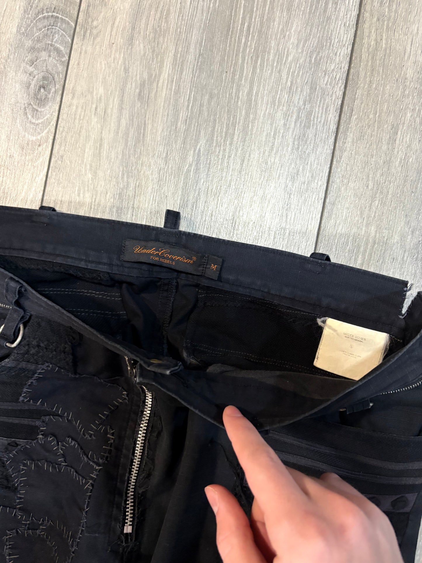 Undercover SS03 Peace Not Compromised Scab Pants