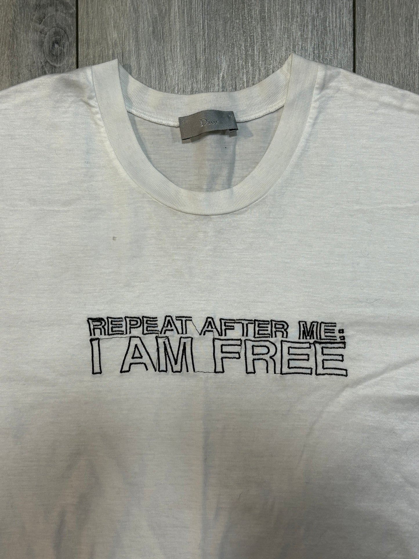 Dior Homme SS10 I Am Free Shirt