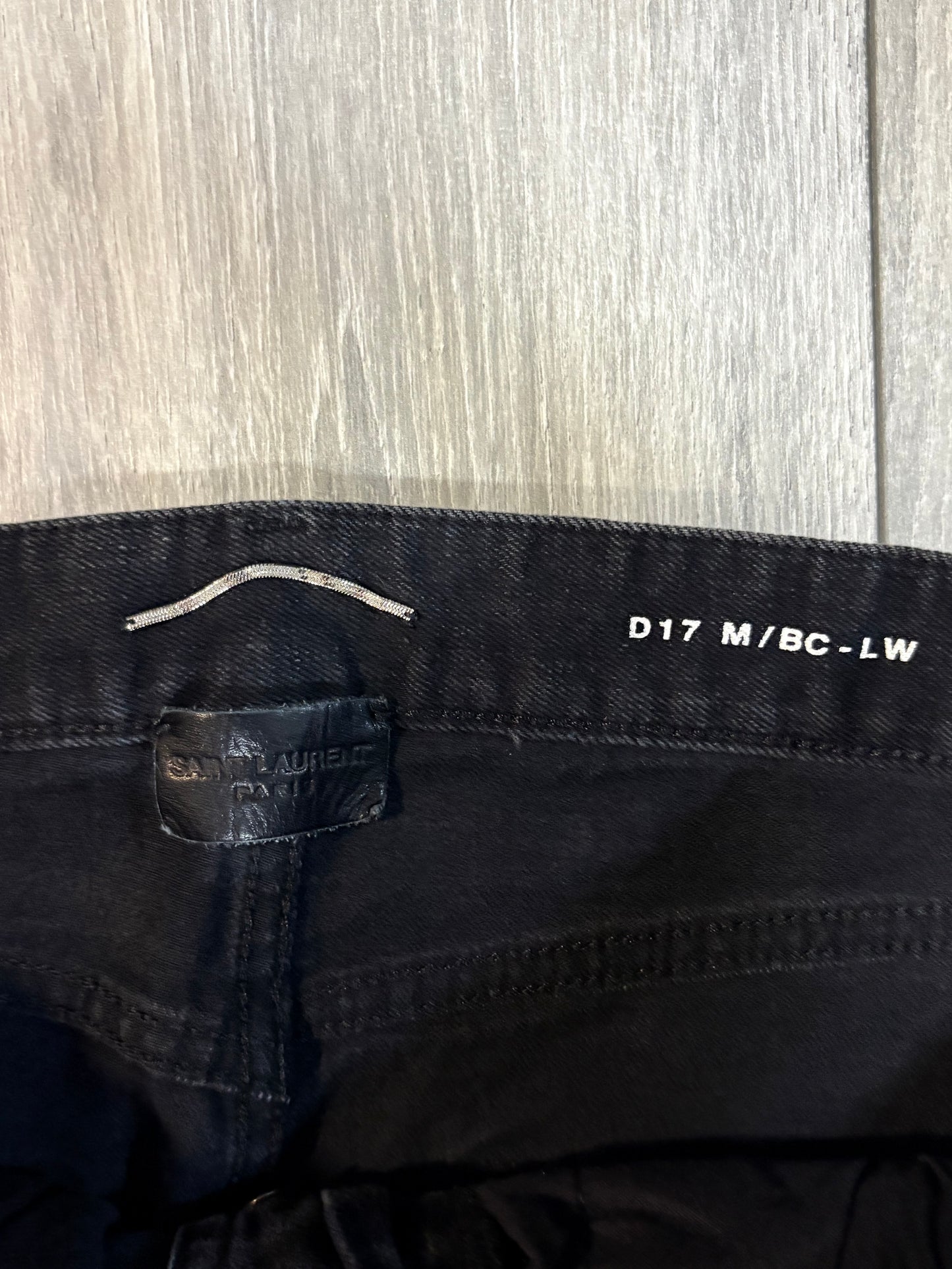 Saint Laurent Paris FW18 D17 Bootcut Denim