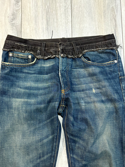 Dior Homme AW06 Cummerbunds Denim