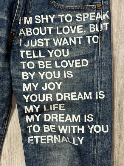 Junya Watanabe SS10 Poem Denim