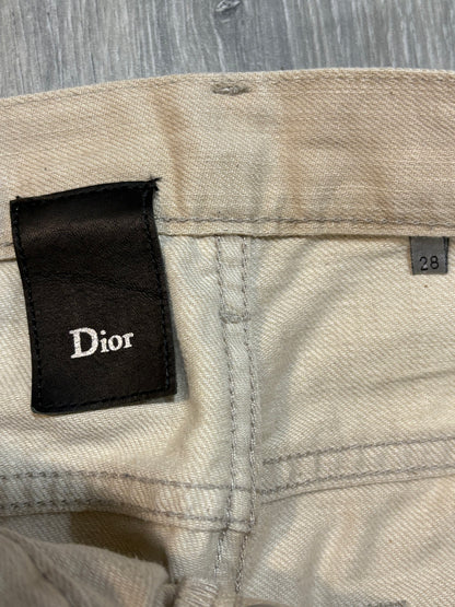 Dior Homme SS10 Paint Splatter Denim
