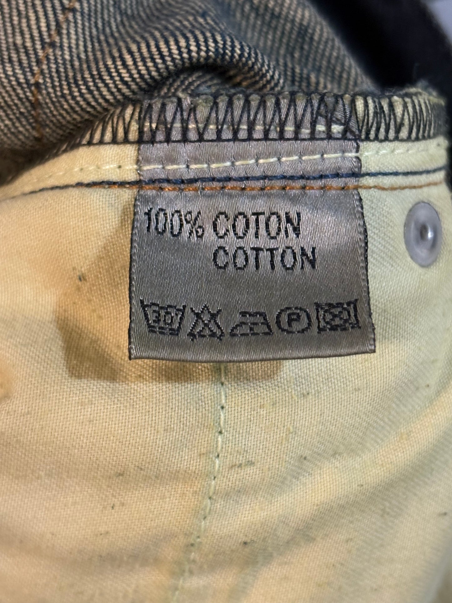 Dior Homme AW06 Cummerbunds Denim