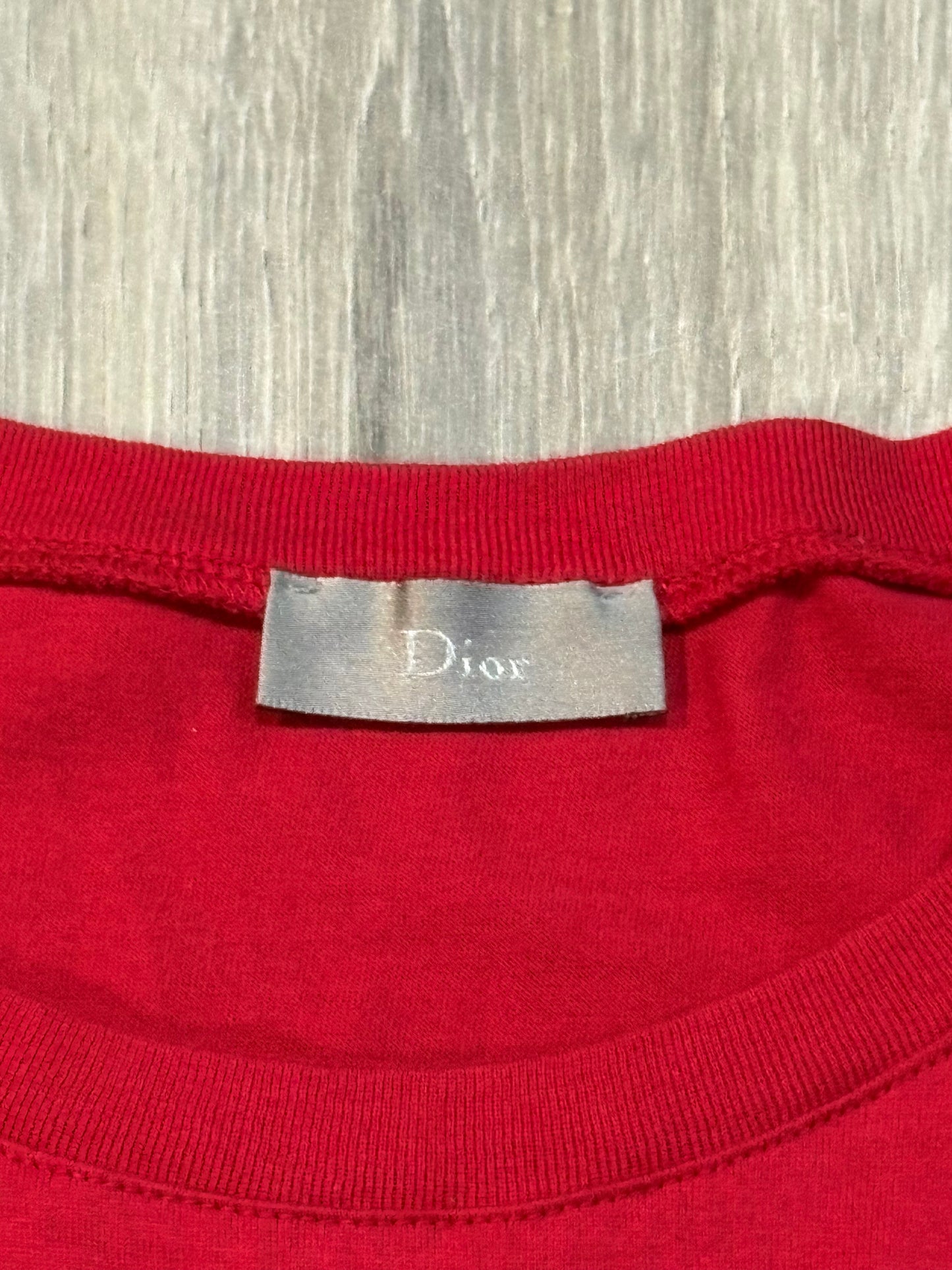 Dior Homme SS06 Red Diamond Shirt