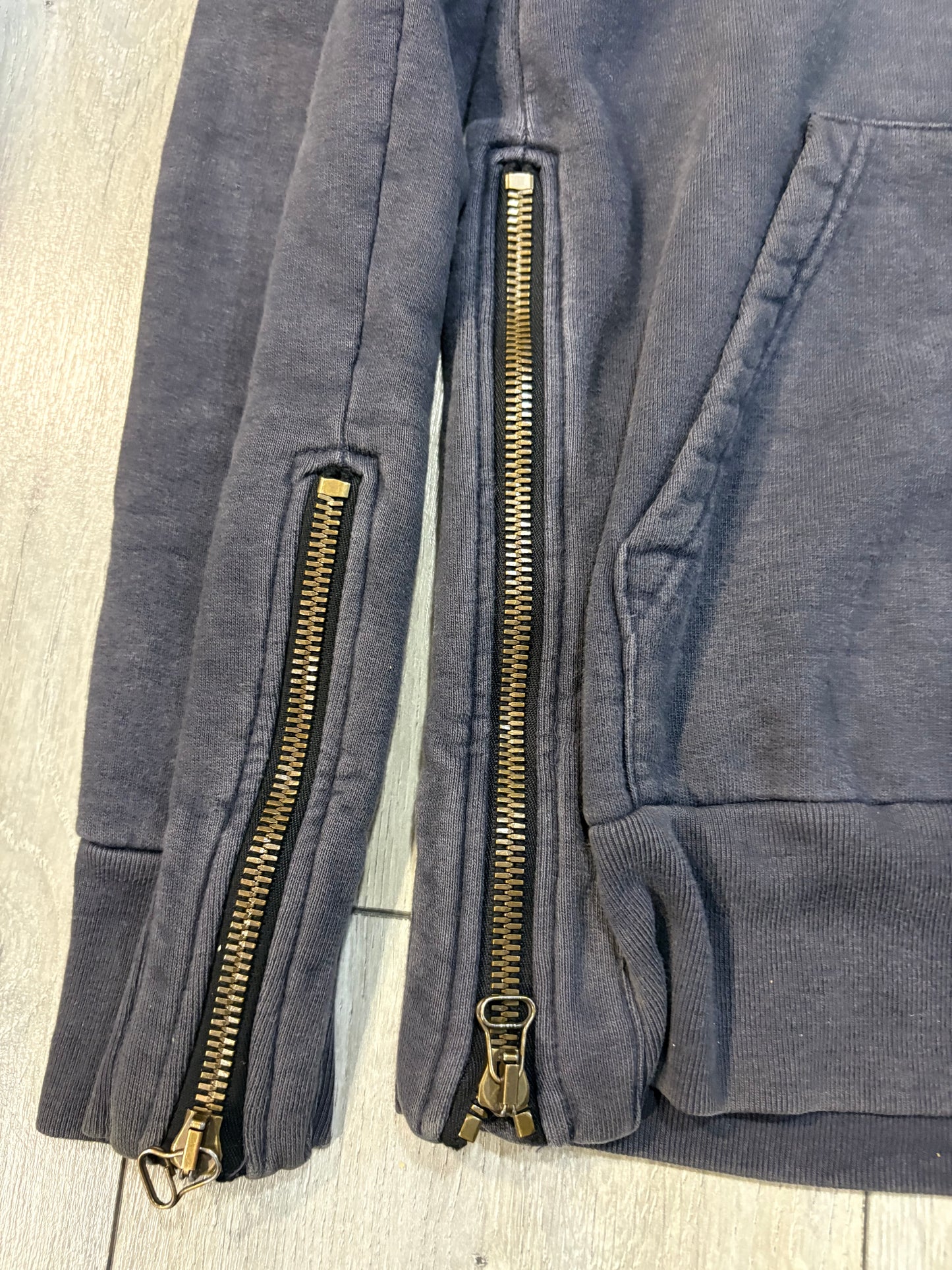 Balmain AW10 Double Zip Hoodie