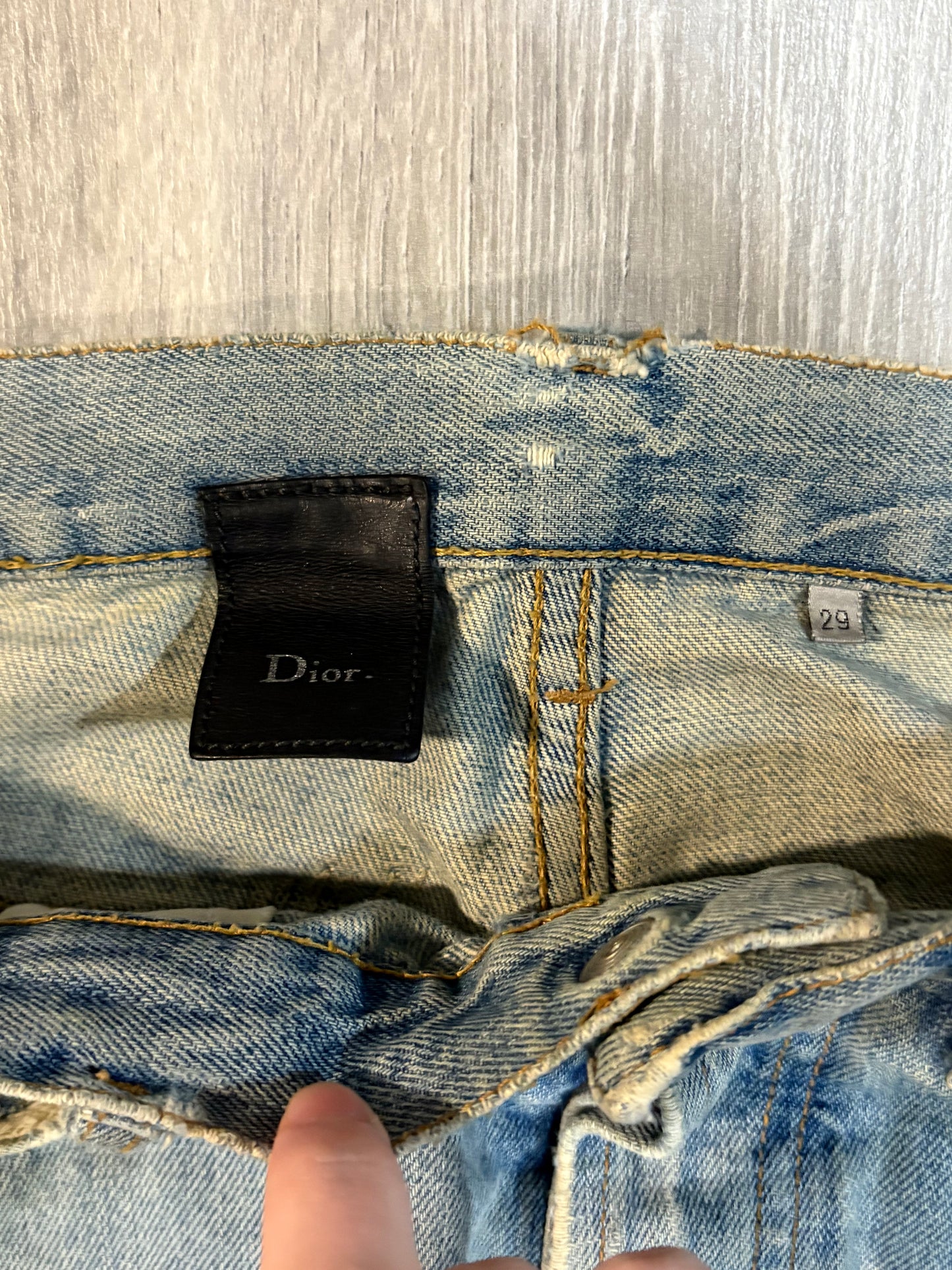 Dior Homme SS06 Crash Denim