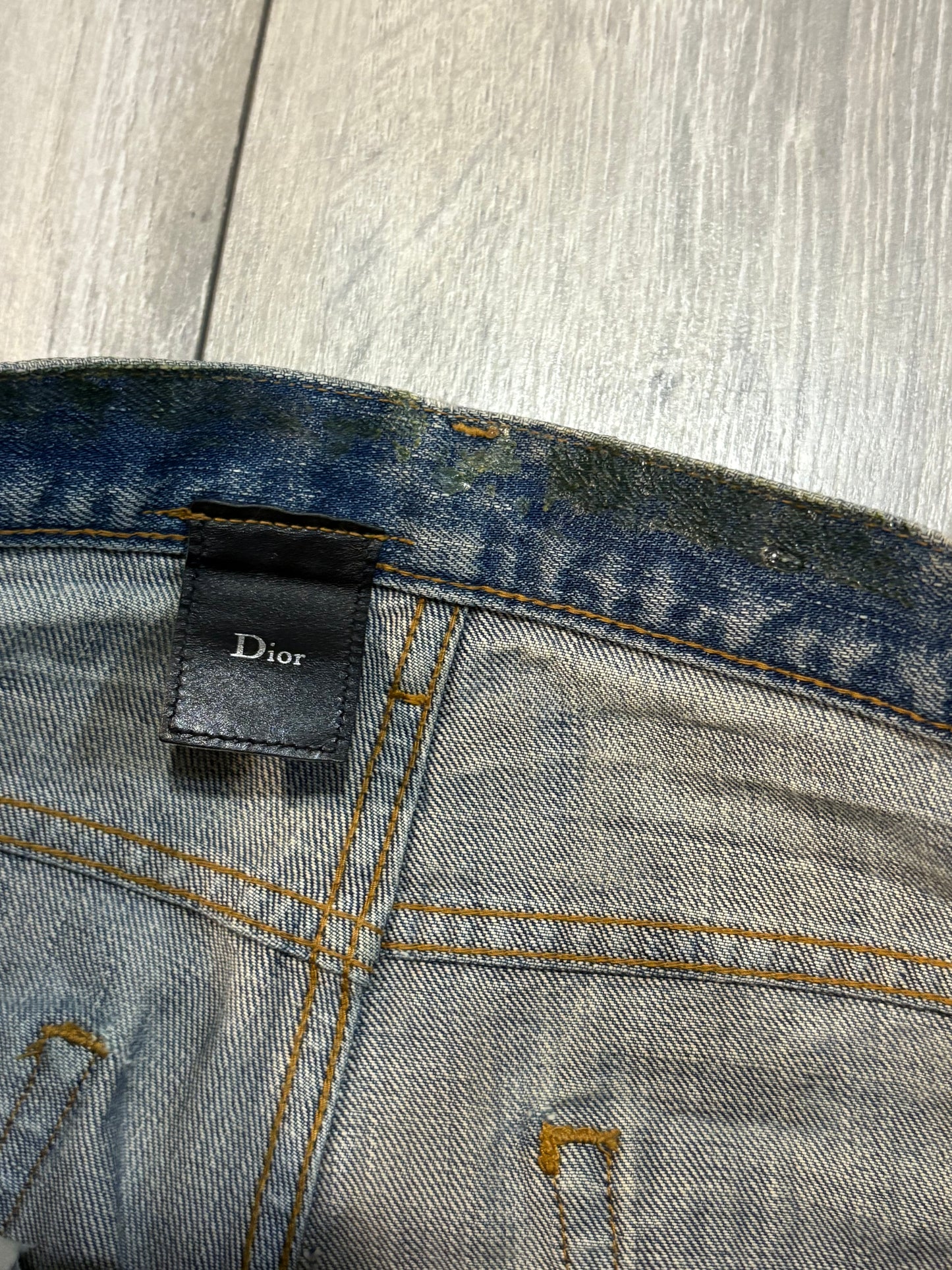 Dior Homme AW03 Blue Luster Denim