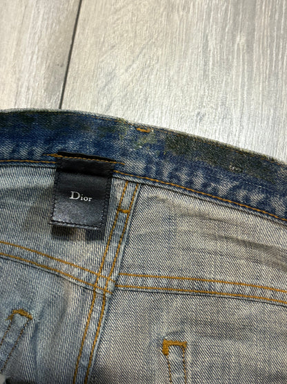 Dior Homme AW03 Blue Luster Denim