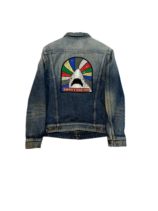 Saint Laurent Paris SS17 Sweet Dreams Denim Jacket