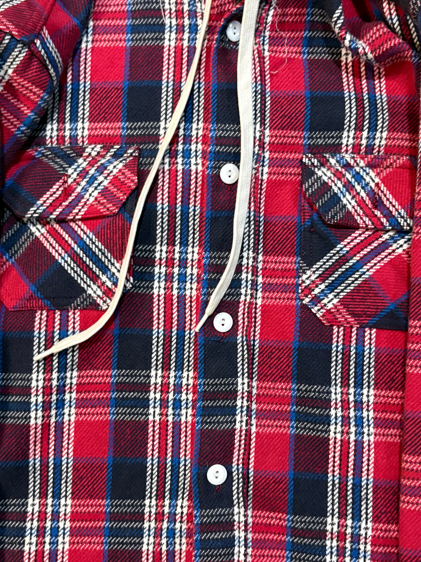 Number (N)ine Hybrid Hooded Flannel