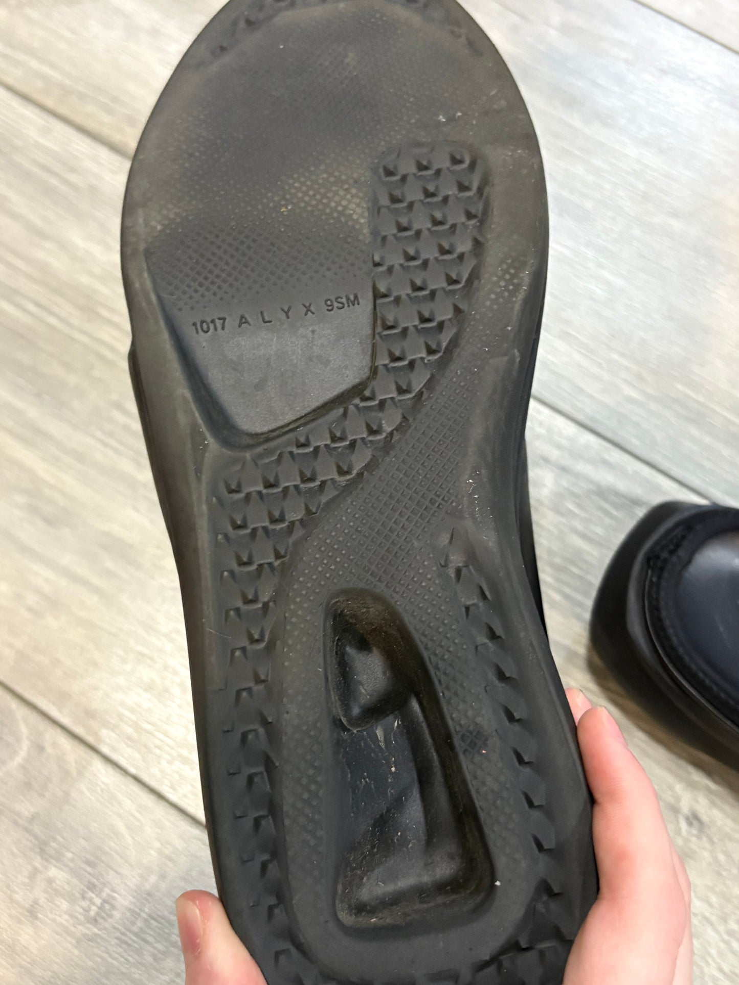 1017 Alyx 9SM Mono Leather Mules